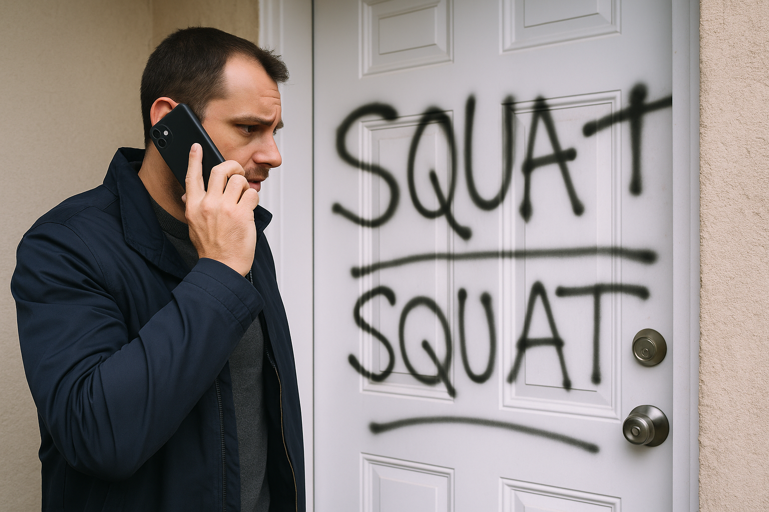 Les erreurs à éviter quand on découvre un squat dans son bien